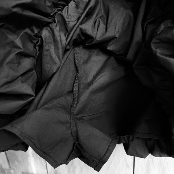 Anthropologi En Saison Womens Black Tiered Puffy Nicollete Romper - Dress Size M - Picture 10 of 16